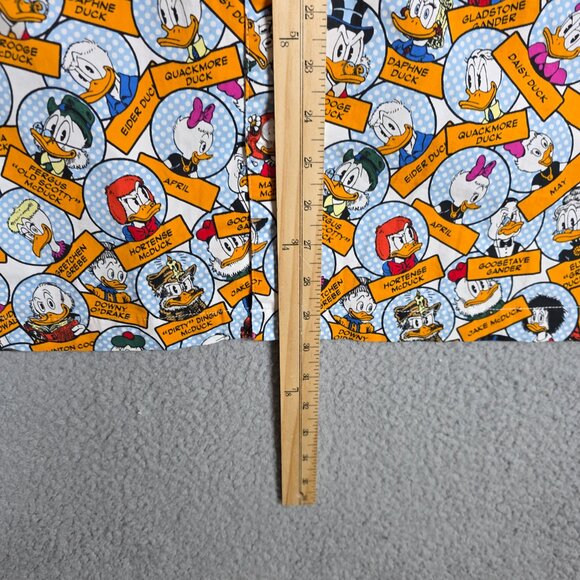 Disney Shirt Mens Large Donal Duck All Over Print Oversized Open Camp Collar - Picture 8 of 11